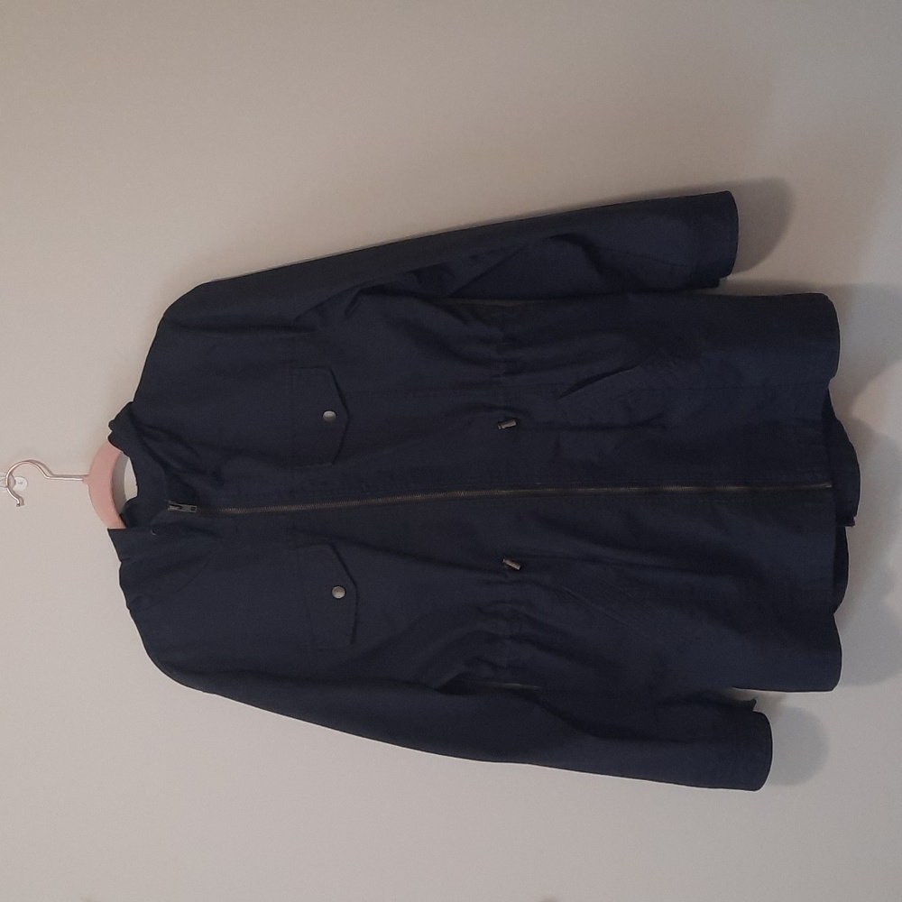 Miss London Blue Anorak Jacket